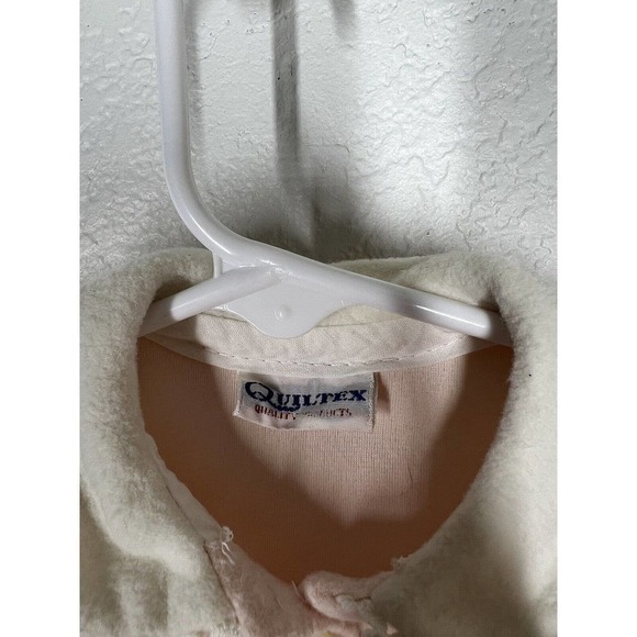 Vintage Quiltex Baby Infant Robe Pale Pink 0-6 Months? - Picture 2 of 5